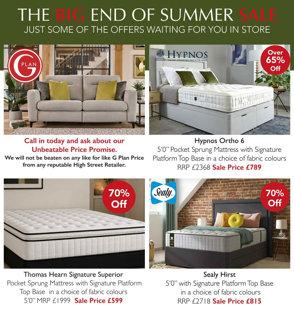 Thomas Hearn Relaunch Celebration Sale Event