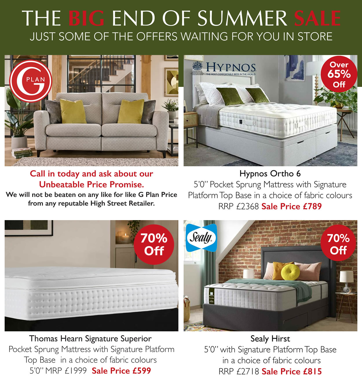 Thomas Hearn Relaunch Celebration Sale Event