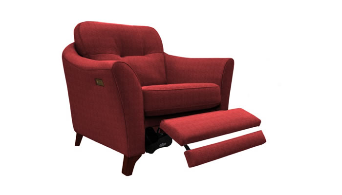 G Plan Hatton Fabric Chair Power Footrest