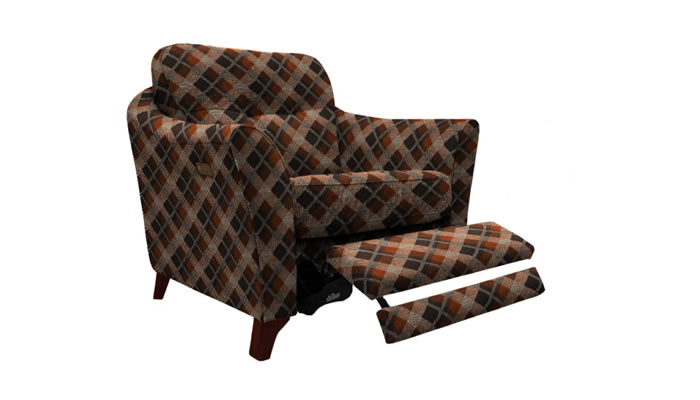 G Plan Hatton Fabric Chair Power Footrest
