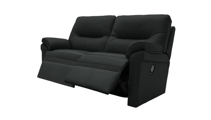 G Plan Seattle Leather 2 Seater Sofa Manual Double Recliner