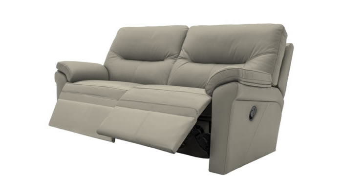 G Plan Seattle Leather 2.5 Seater Power Double Recliner