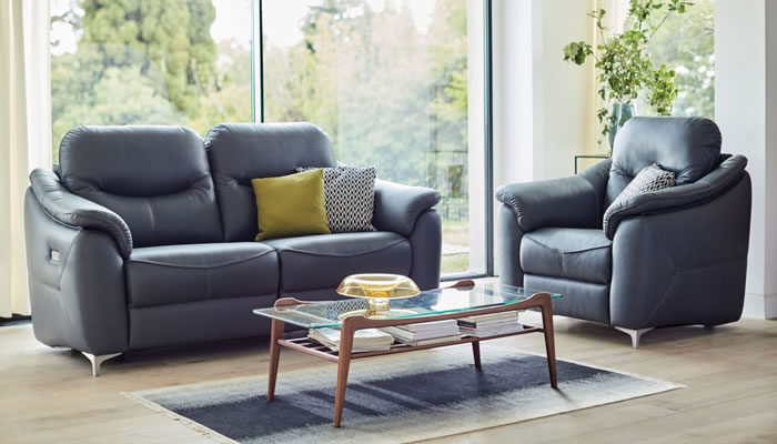 G Plan Jackson Leather Corner Sofa