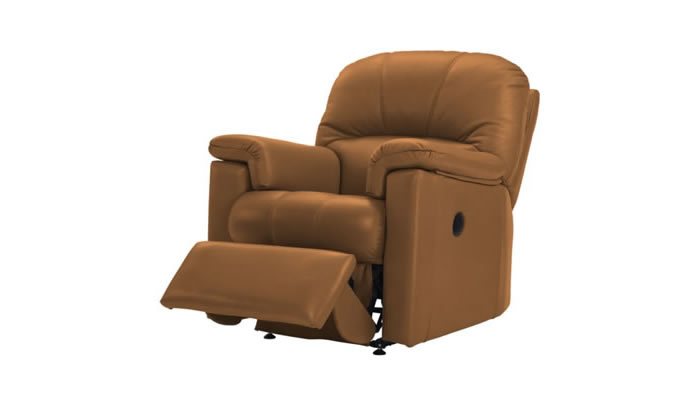 G Plan Chloe Leather Chair Power Recliner