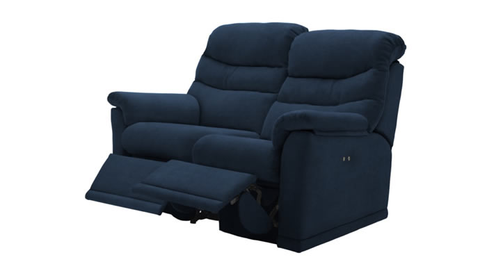 G Plan Malvern Fabric 2 Seater Sofa Manual Double Recliner