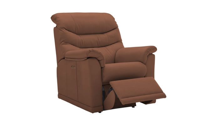 G Plan Malvern Leather Chair Manual Recliner