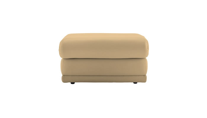 G Plan Malvern Leather Storage Footstool