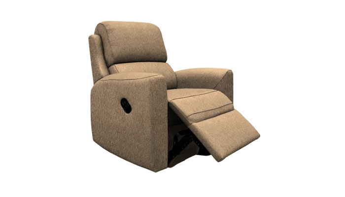 G Plan Hamilton Fabric Chair Power Recliner with