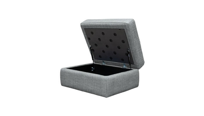 G Plan Hamilton Fabric Storage Footstool