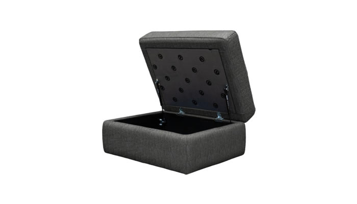 G Plan Hamilton Fabric Storage Footstool