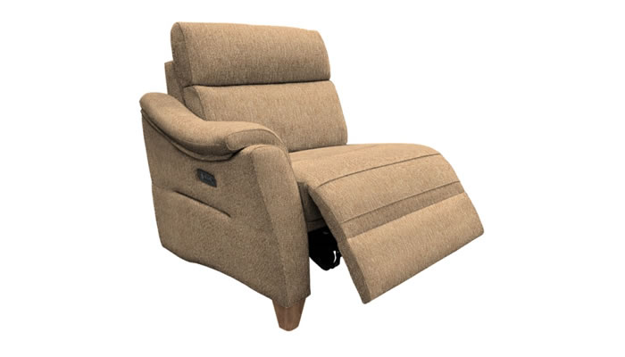 G Plan Hurst Fabric End Unit Power Recliner Large