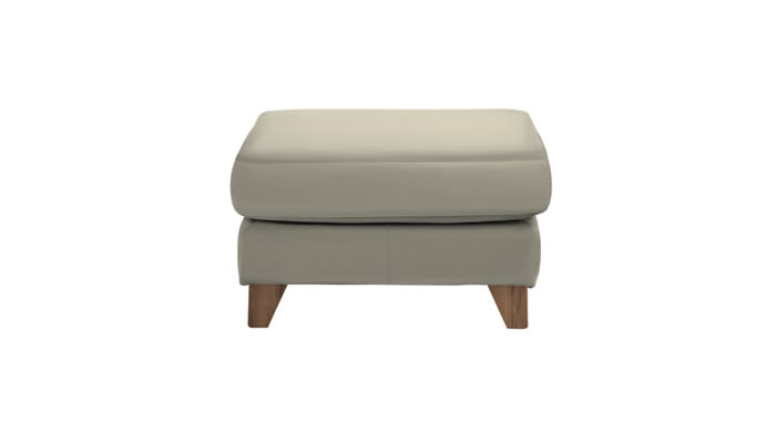 G Plan Hurst Leather Footstool