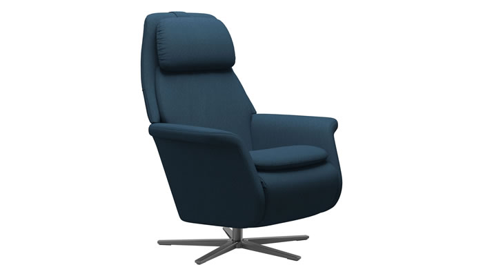 Stressless Sam Fabric Sirius Base Upholstered Arms