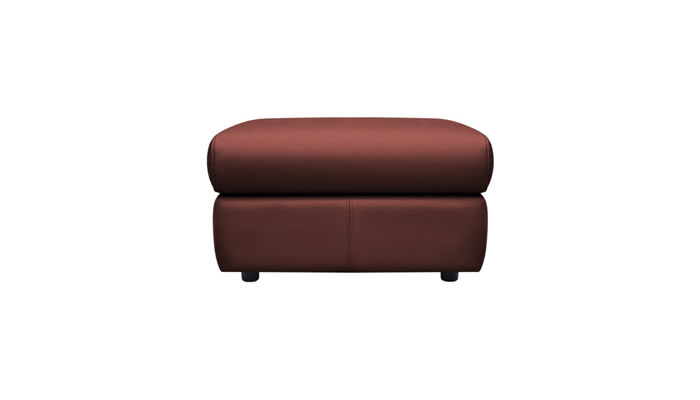 G Plan Harper Leather Footstool