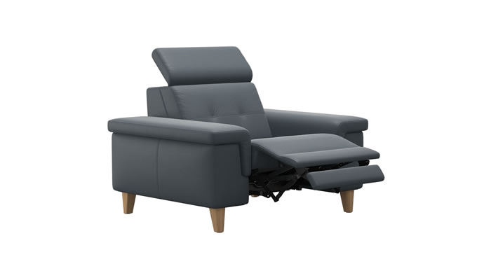 Stressless Anna A2 Leather Chair Power Recliner