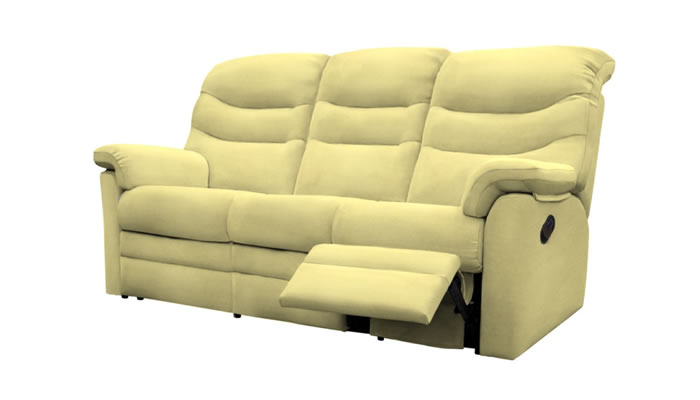 G Plan Ledbury Fabric 3 Seater Manual Single Recliner