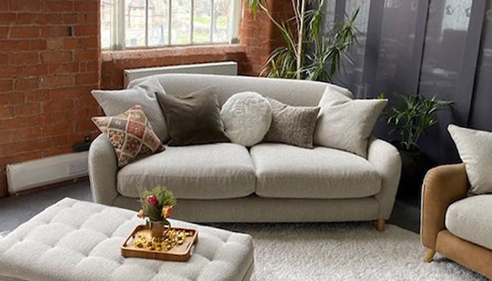 Signature Collection Janis Fabric Small Sofa