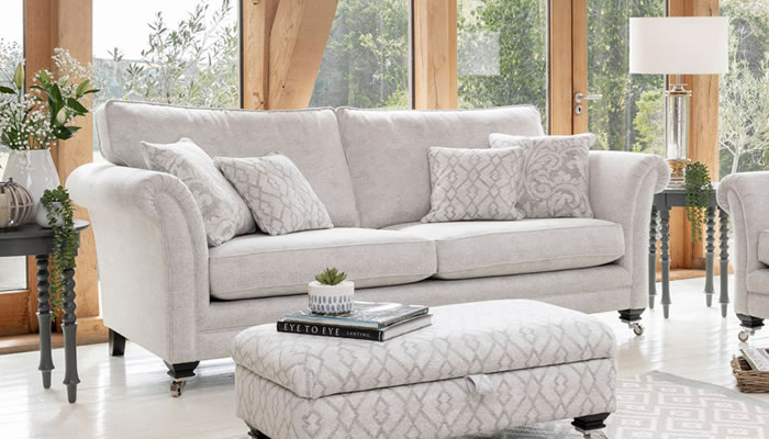 Alstons Lowry Grand Sofa with 2958 Fabric