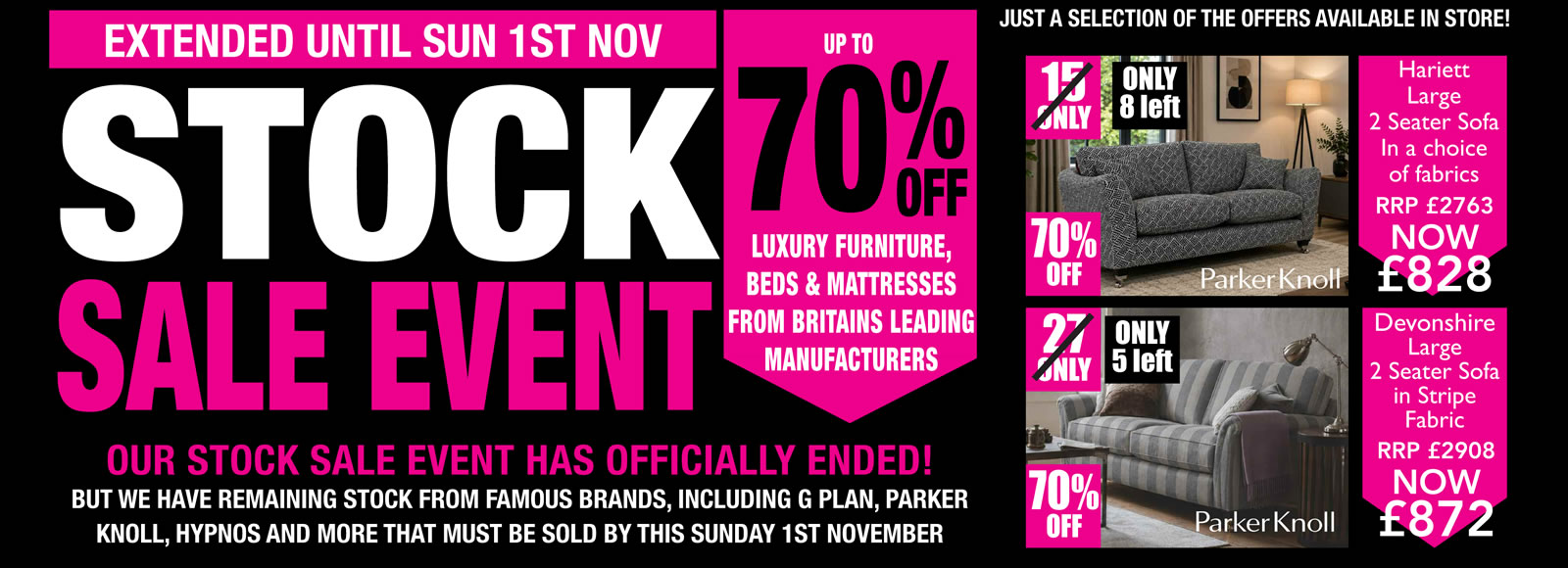 Thomas Hearn Stock Sale Event Now On