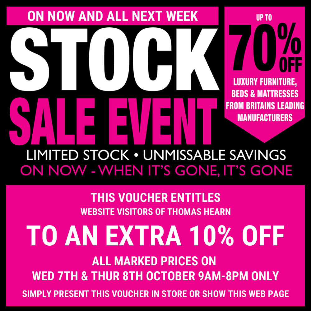 Thomas Hearn Relaunch Celebration Sale Event Now On