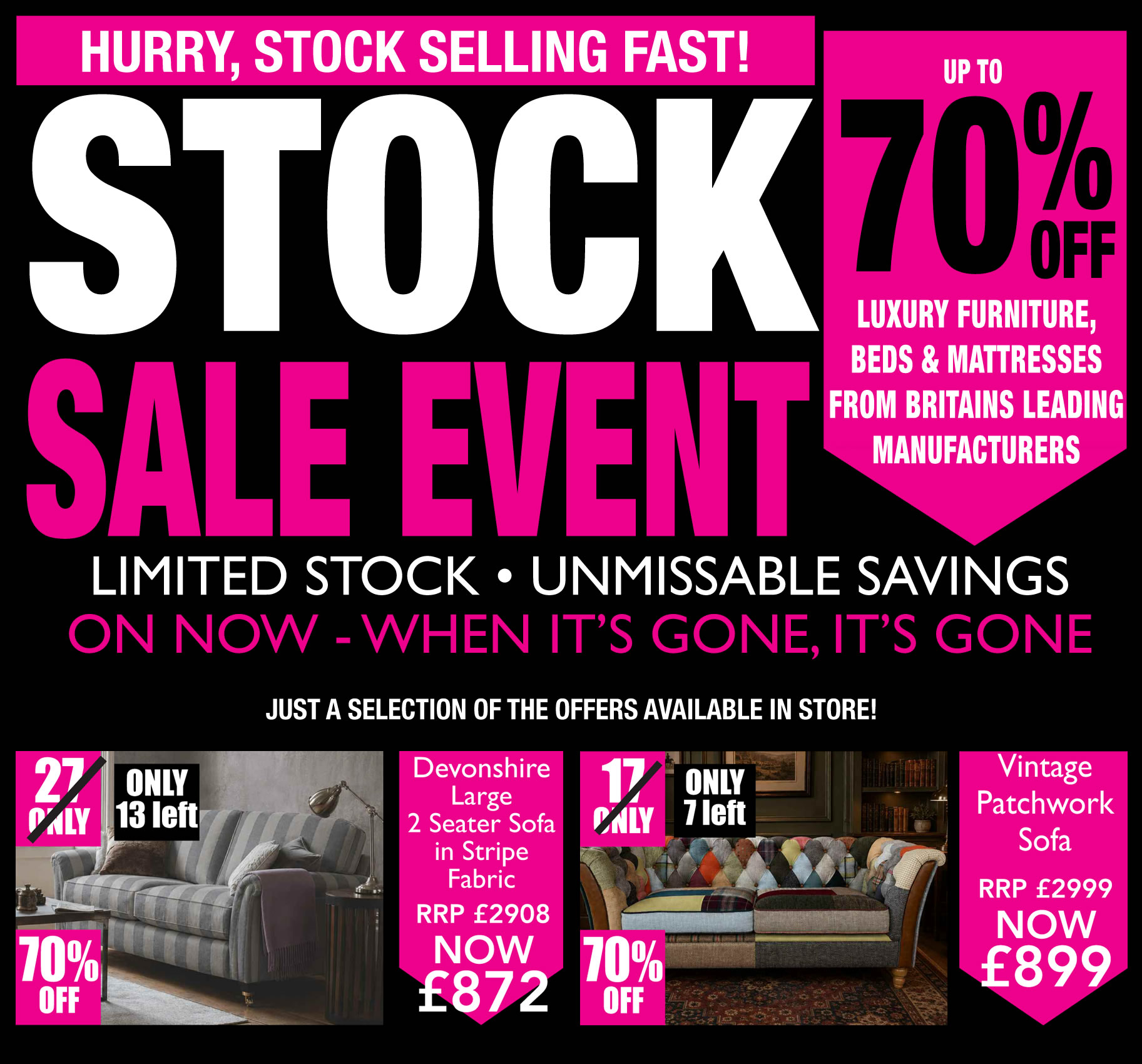 Thomas Hearn Relaunch Celebration Sale Event Now On