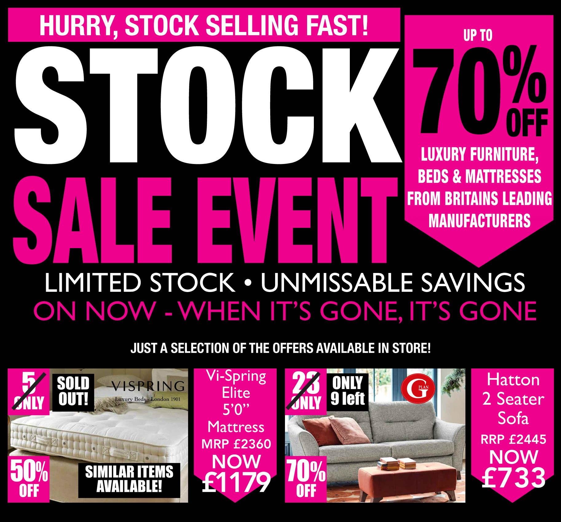 Thomas Hearn Relaunch Celebration Sale Event Now On